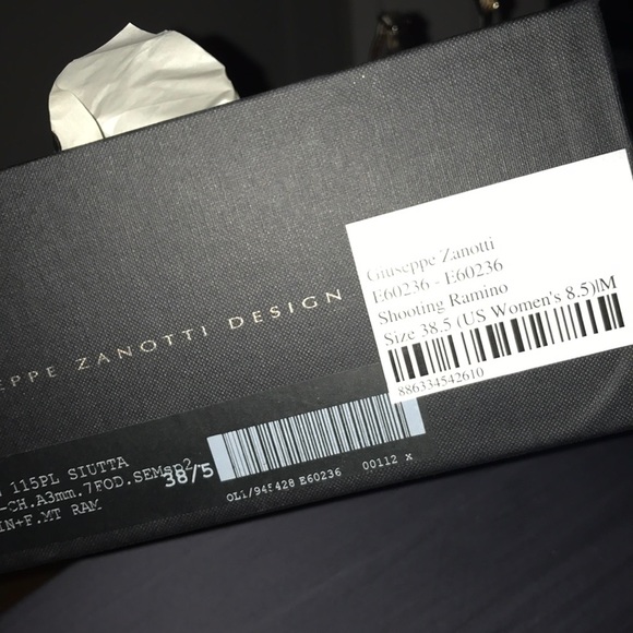 Giuseppe zanotti shooting Ramino sandals gold - Picture 6 of 8